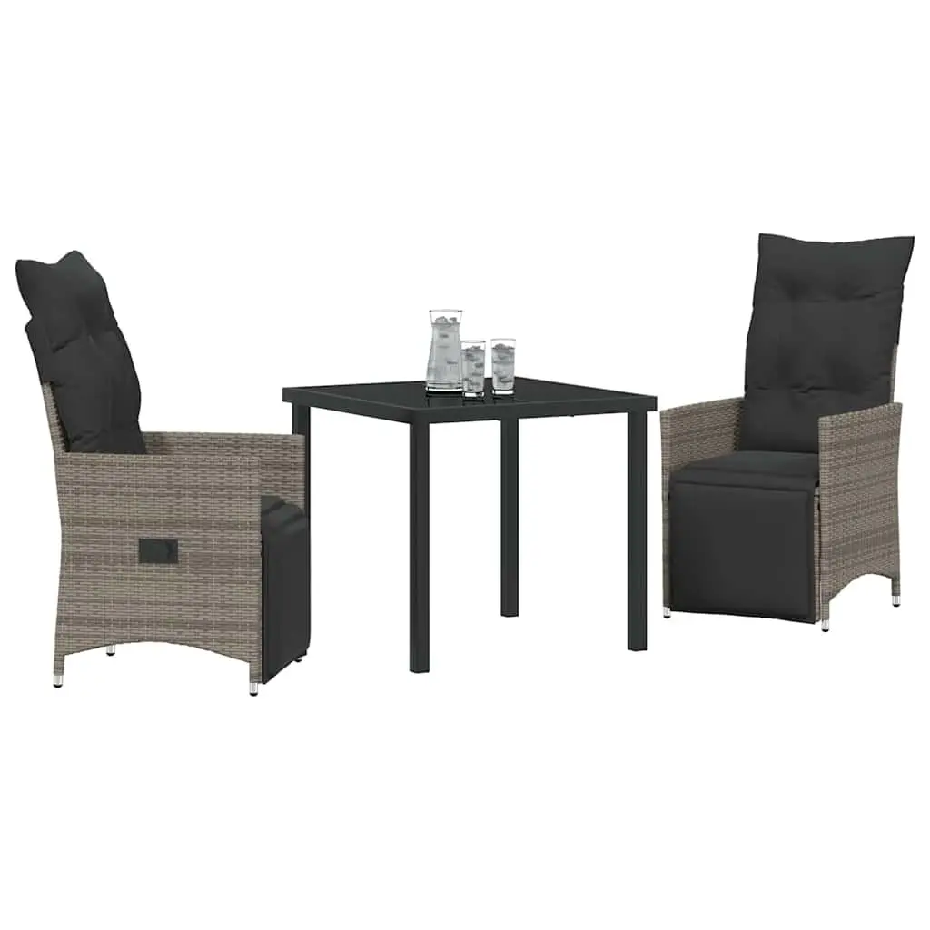 3 Piece Garden Dining Set