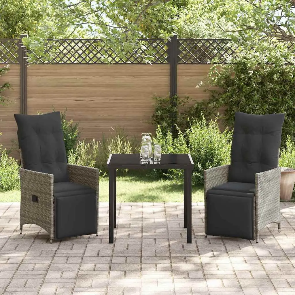 3 Piece Garden Dining Set
