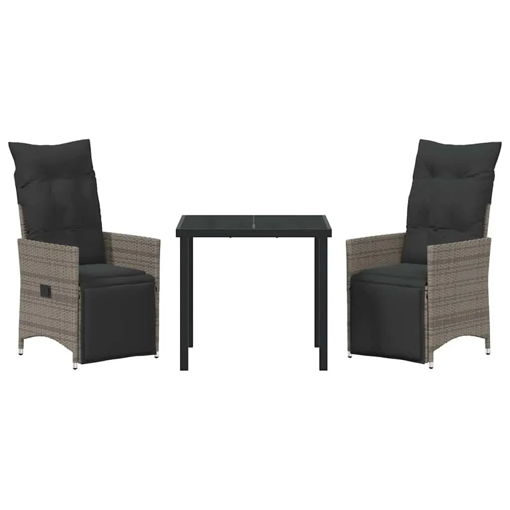 3 Piece Garden Dining Set