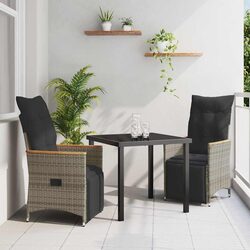 Quality and Comfort in a 3-Piece Garden Dining Set