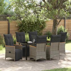 Comfortable and Versatile 7 Piece Garden Dining Set