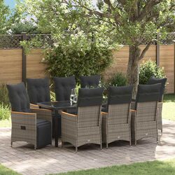 Affordable 9 Piece Garden Dining Set for Comfortable Living