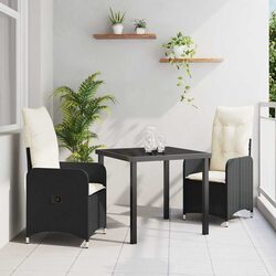 Reliable Black Rattan Dining Set for Your Garden