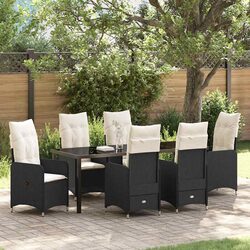 Comfortable and Affordable 7 Piece Garden Dining Set