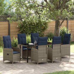 Comfortable 7-Piece Dining Set for Outdoor Spaces