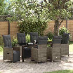 Value-Focused 7-Piece Outdoor Dining Set with Comfort