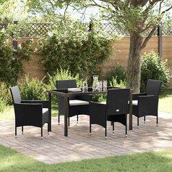 Reliable 5-Piece Garden Dining Set with Weather-Resistant Design