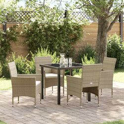 Reliable and Comfortable 5 Piece Garden Dining Set