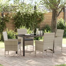 Practical and Comfortable 5 Piece Garden Dining Set