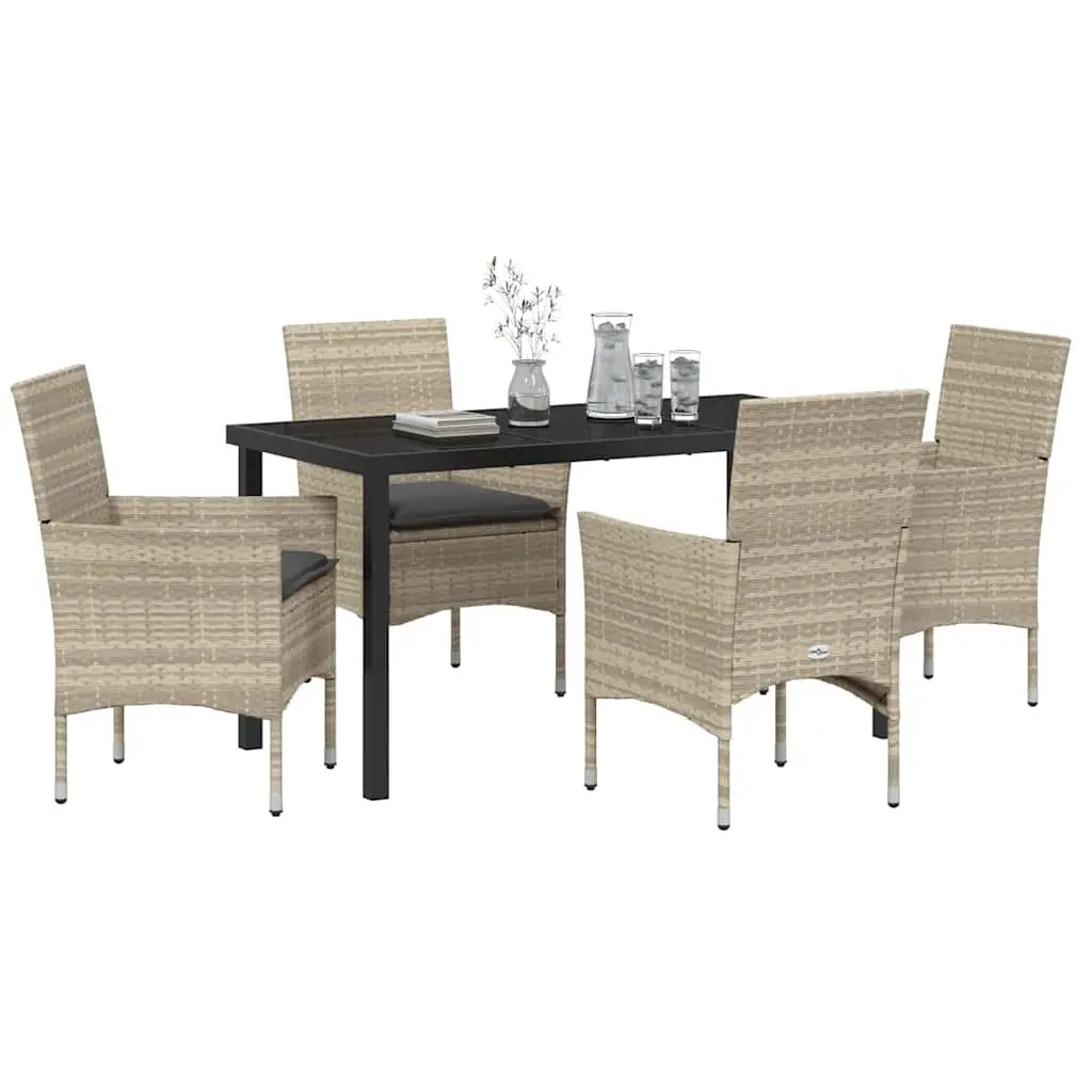 5 Piece Garden Dining Set