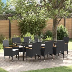 Reliable 9-Piece Garden Dining Set for Enjoyable Outdoor Moments