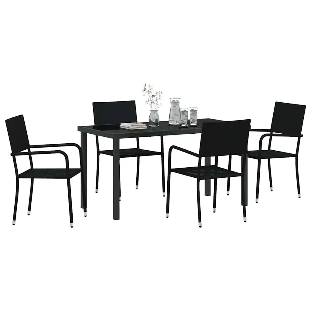 Outdoor Garden Dining Set with Cushions
