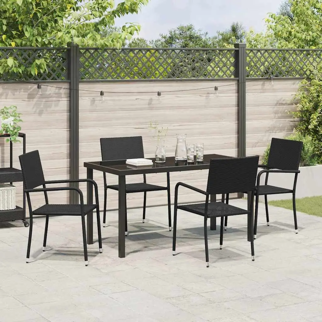 Outdoor Garden Dining Set with Cushions