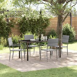 Comfortable 5-Piece Dining Set: Modern and Affordable