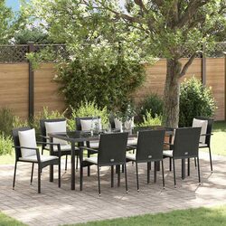 Quality Outdoor Garden Dining Set with Weatherproof Cushions