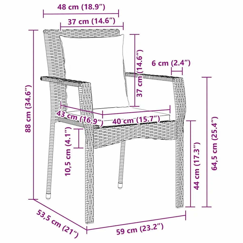 Garden Dining Set with Comfort and Style