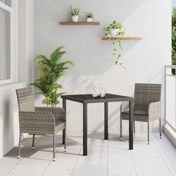 Value-Driven 3 Piece Garden Dining Set for Comfort