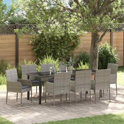 Reliable 9-Piece Outdoor Dining Set for Value Seekers