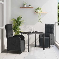 Comfortable and Reliable 3-Piece Garden Dining Set