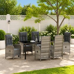 Comfortable and Durable 7-Piece Garden Dining Set
