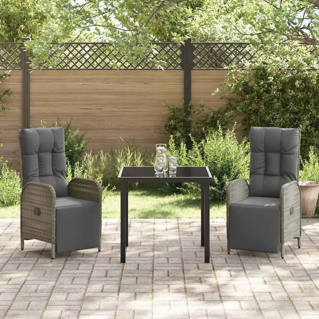 Grey Garden Dining Set for Outdoor Dining