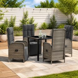 Comfort and Style: 5-Piece Garden Dining Set