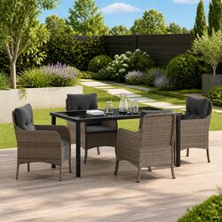 Comfortable and Functional 5-Piece Outdoor Dining Set