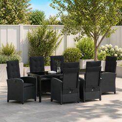 Comfortable 7 Piece Outdoor Dining Set for Your Home