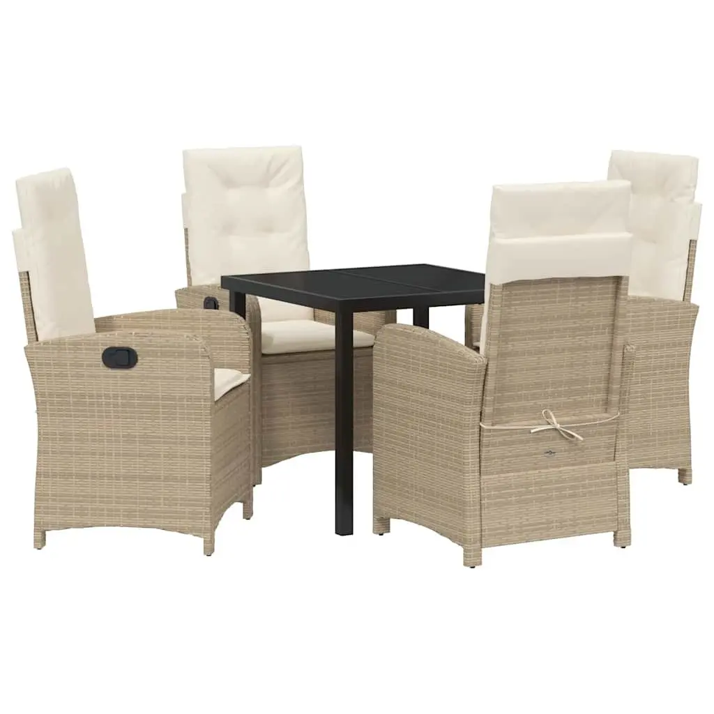 5-Piece Outdoor Dining Set with Comfort in Mind