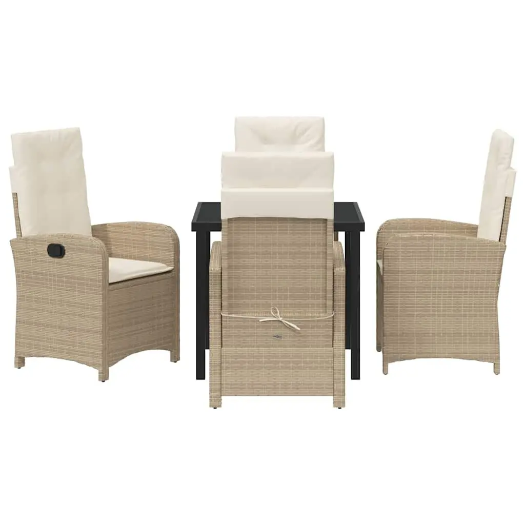 5-Piece Outdoor Dining Set with Comfort in Mind
