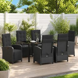 Reliable 7 Piece Outdoor Dining Set for Gatherings