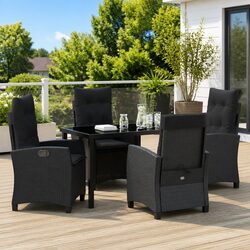 Comfortable 5-Piece Outdoor Dining Set for Your Patio