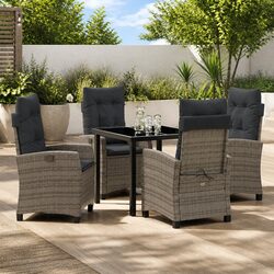 Practical and Affordable 5 Piece Garden Dining Set