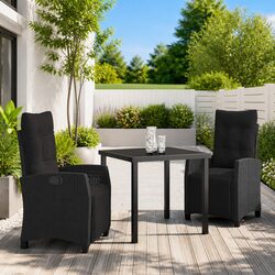 3-Piece Garden Dining Set: Comfort and Quality Combined
