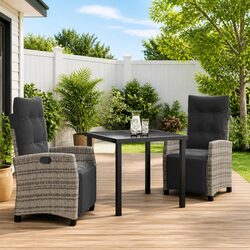 Practical and Value-Driven 3-Piece Garden Dining Set