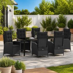 Practical 7-Piece Outdoor Dining Set for Gatherings