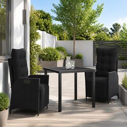 Comfortable and Practical 3-Piece Outdoor Dining Set