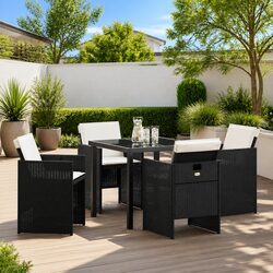 Versatile 5-Piece Garden Dining Set - Value and Quality