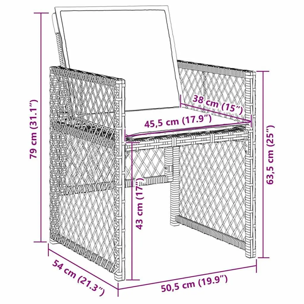 Garden Dining Set 5 Pieces Light Grey Outdoor Furniture Poly Rattan Patio Table