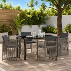 Value-Driven 5-Piece Garden Dining Set for Entertaining