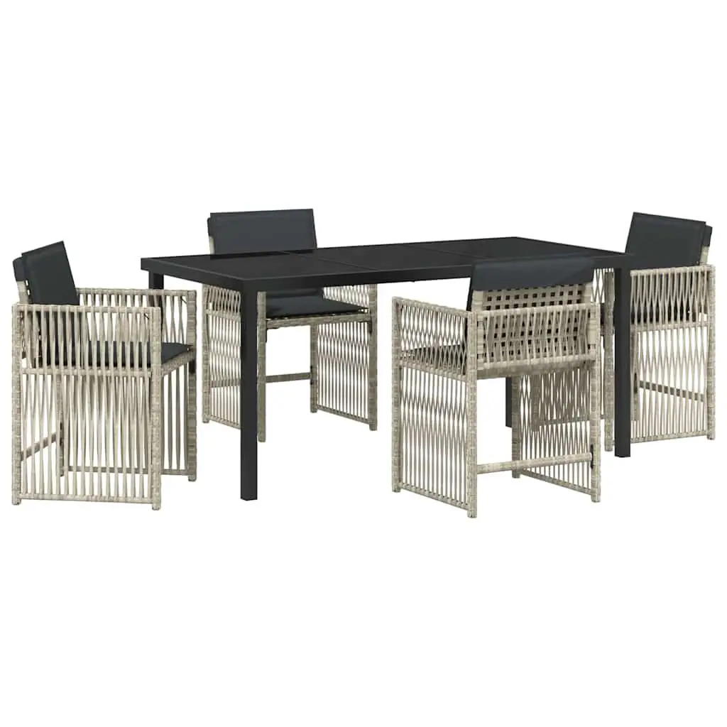 5-Piece Garden Dining Set for Year-Round Use