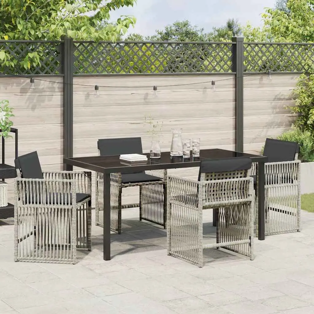 5-Piece Garden Dining Set for Year-Round Use