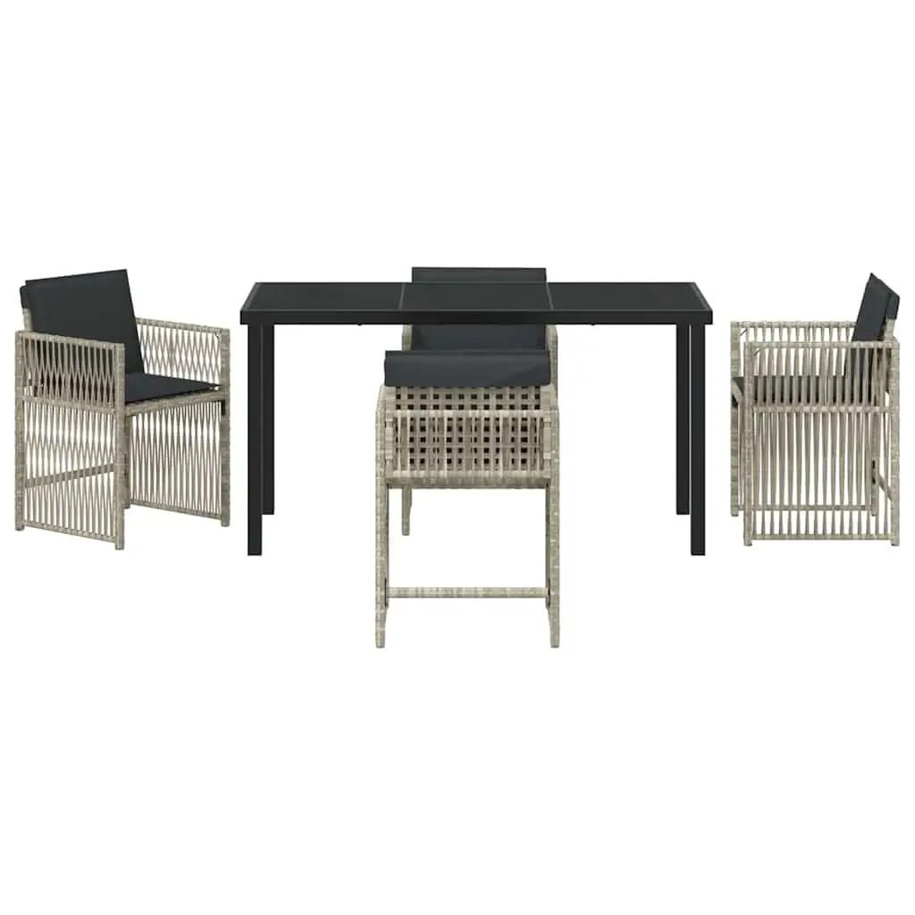 5-Piece Garden Dining Set for Year-Round Use
