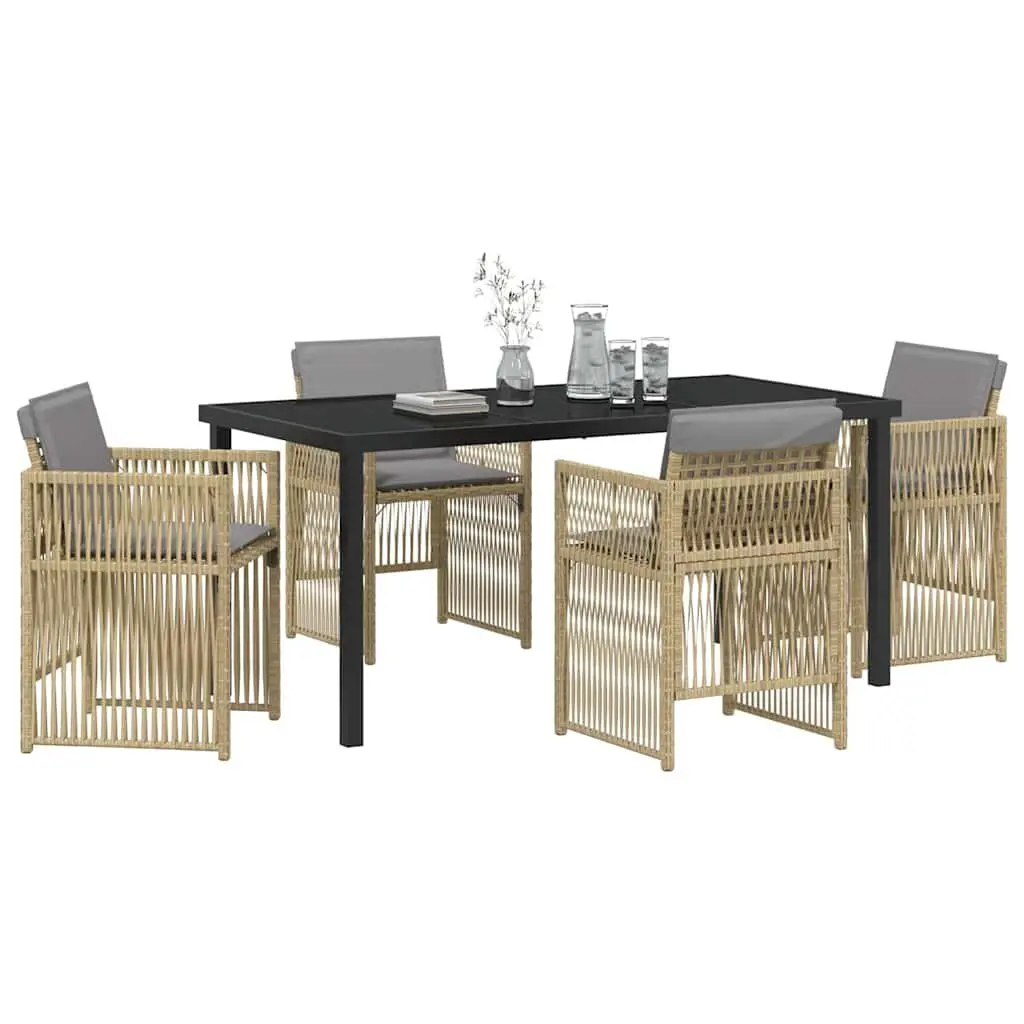 5-Piece Dining Set for Outdoor Use