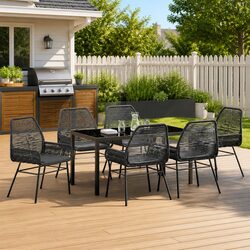 Comfortable and Stylish 7-Piece Garden Dining Set