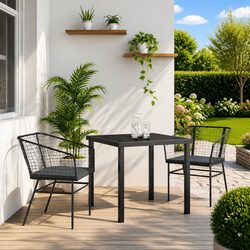 3 Piece Outdoor Dining Set: Quality and Comfort Combined