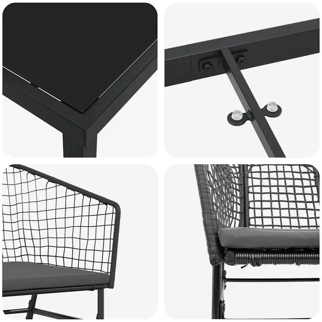 5-Piece Outdoor Dining Set for Gardens