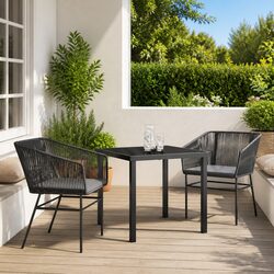 Reliable Garden Dining Set with Weatherproof Cushions