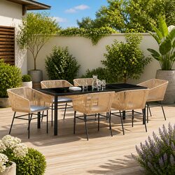 Warm & Inviting 7-Piece Outdoor Dining Set
