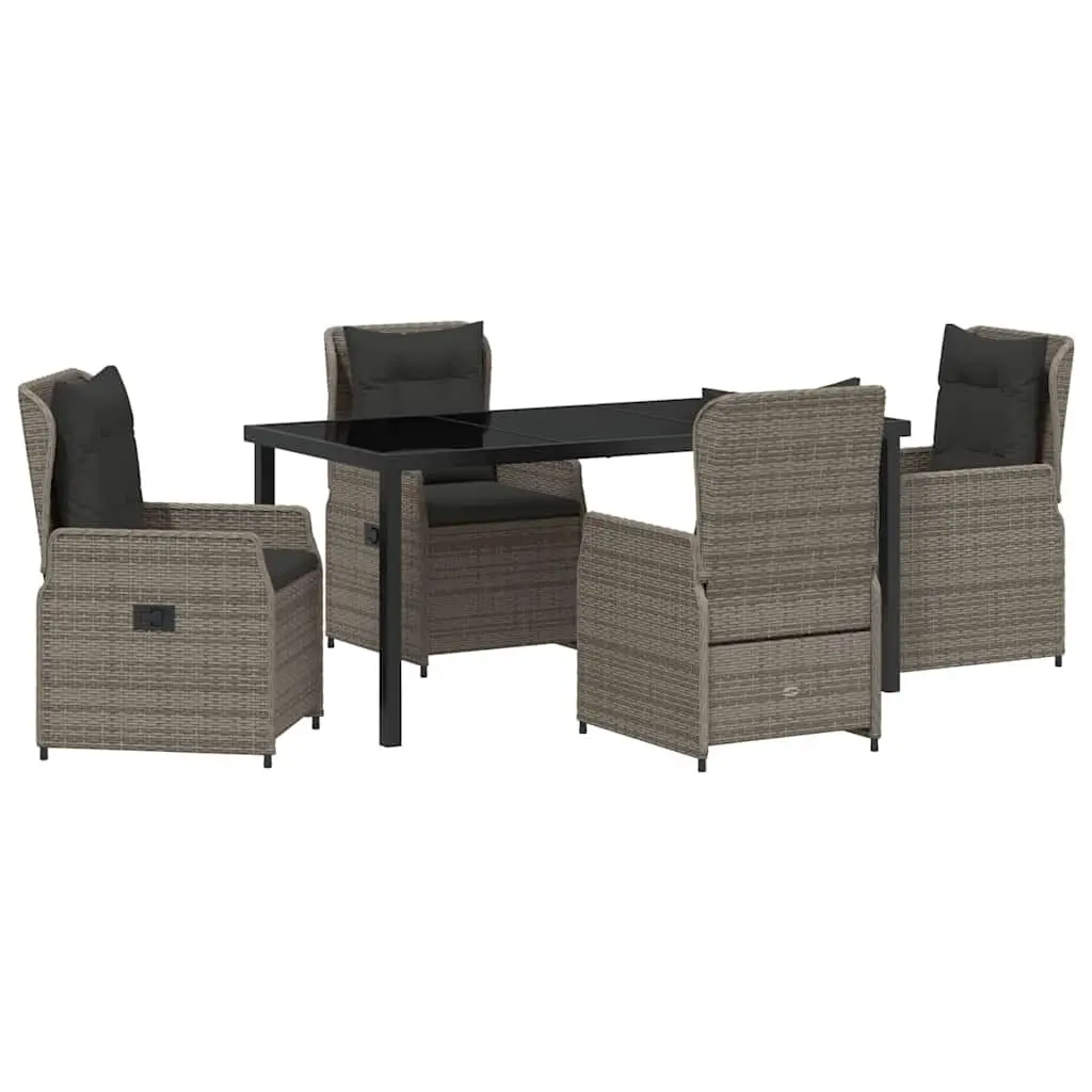 Grey Outdoor Dining Set